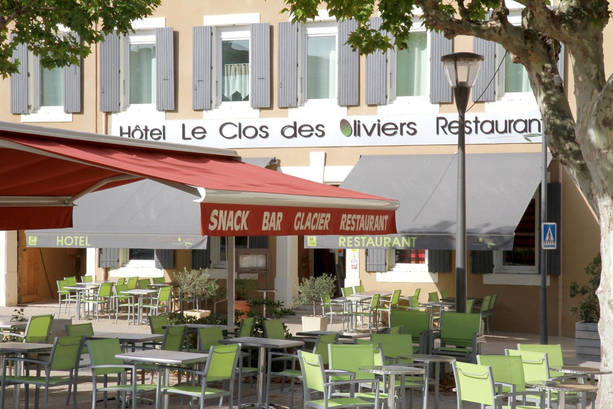 Logis Hotel Le Clos Des Oliviers Bourg-Saint-Andeol Luaran gambar