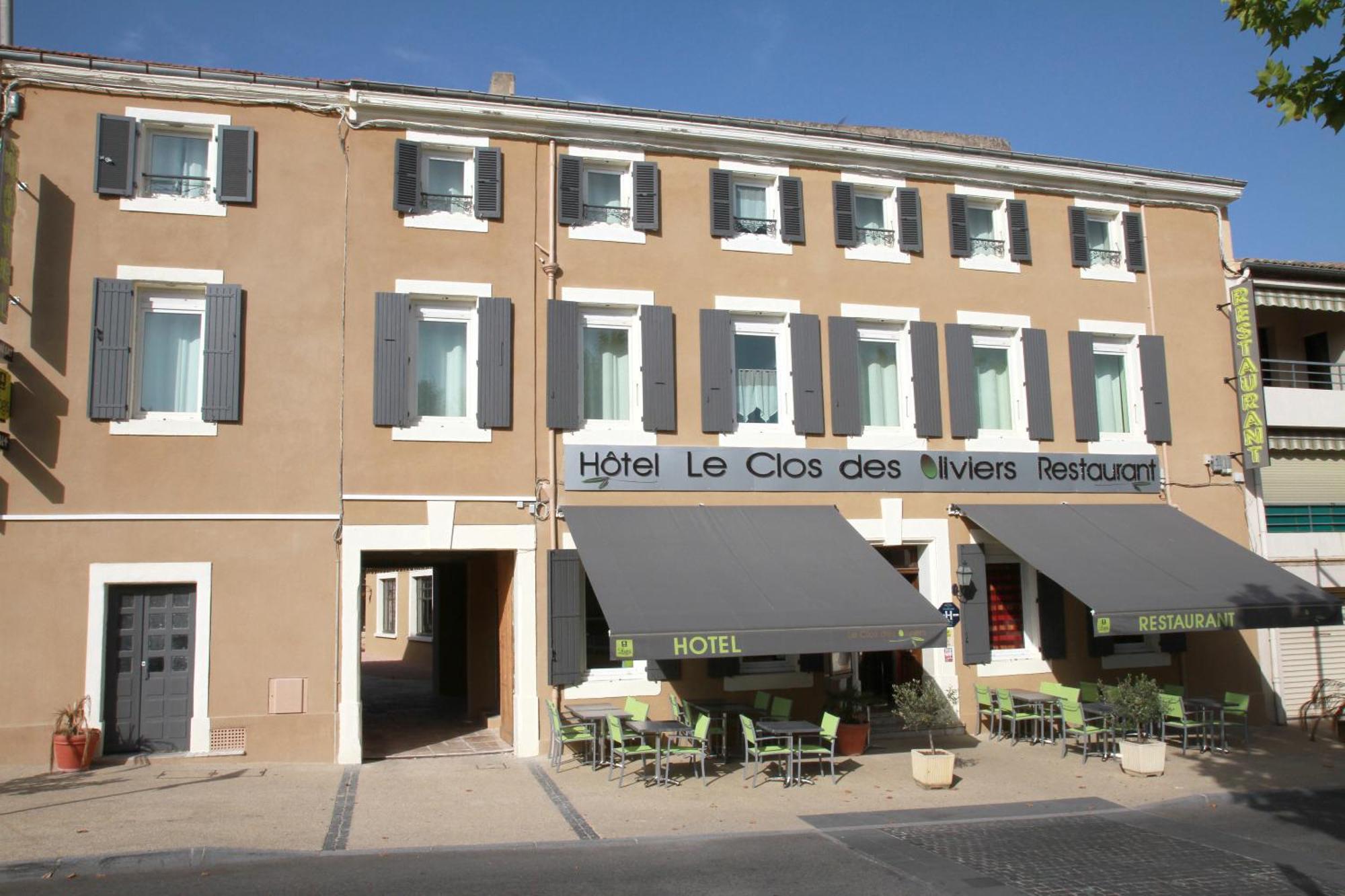 Logis Hotel Le Clos Des Oliviers Bourg-Saint-Andeol Luaran gambar